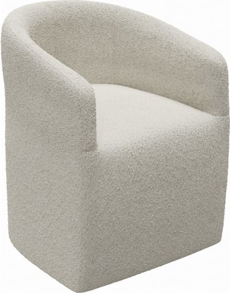 Bowery Dining Chair Boucle Ivory color Boucle Ivory