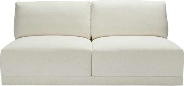Haven California Ivory 2 Seater Armless Sofa Module color California Ivory