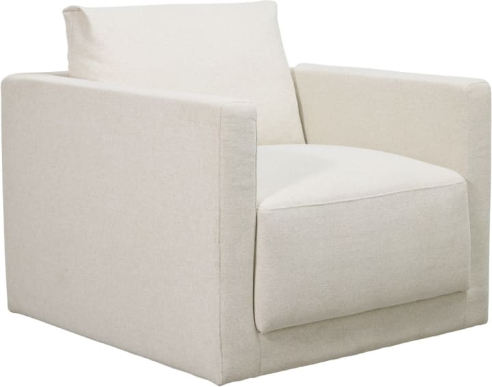 Haven California Ivory Swivel Chair color California Ivory