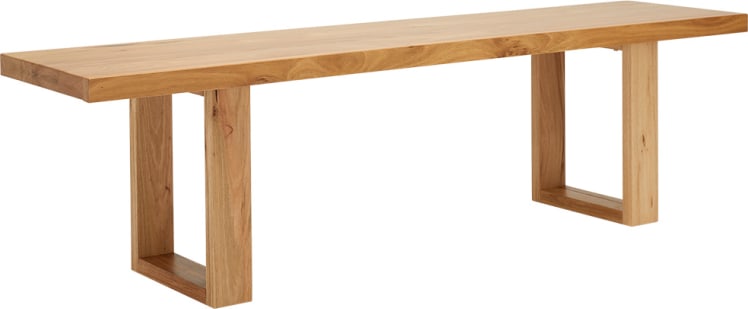 Clemence Dining Bench color Natural