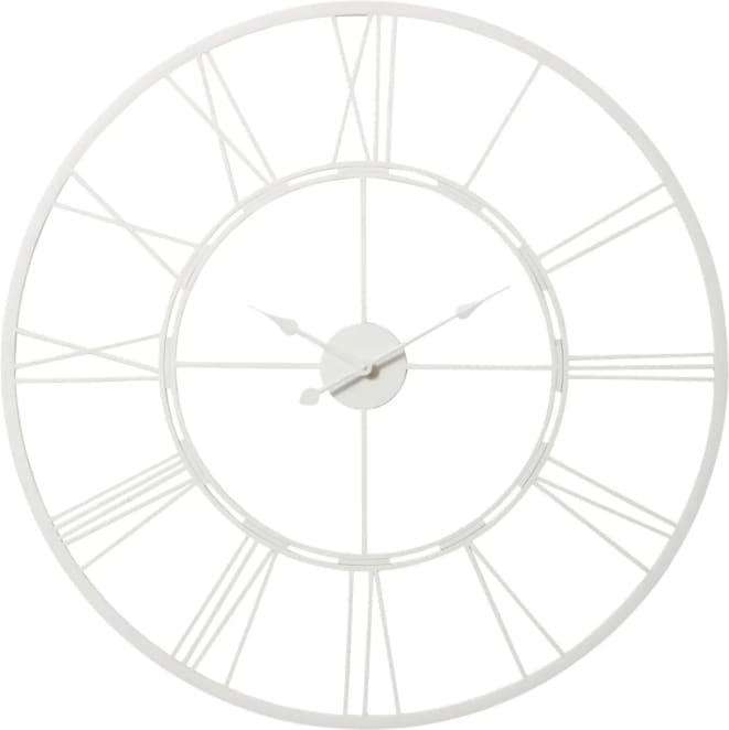 Kingston Wall Clock White - 101cm x 5cm color White