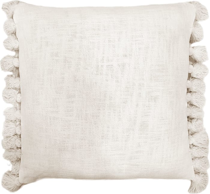 Jude Cushion White - 50cm x 50cm color White