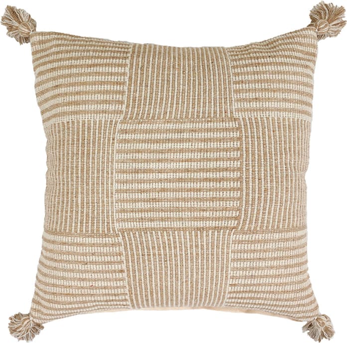 Skylar Cushion White - 50cm x 50cm color White