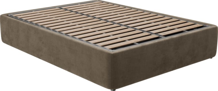 Leo Gas Lift Bed Base Tribute Walnut color Tribute Walnut