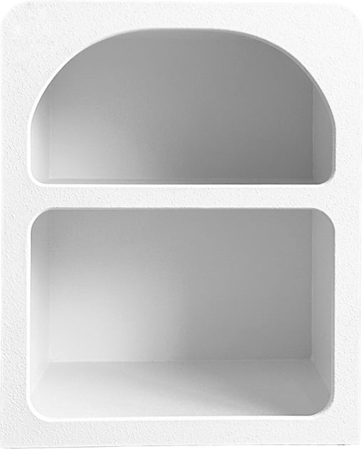 Milou Side Table White color White