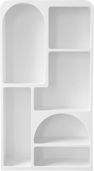 Milou Storage Wall Unit - Tall color White