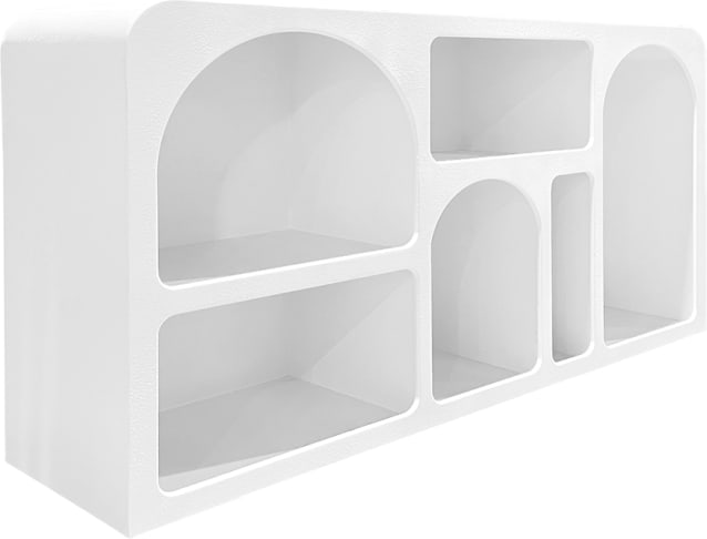 Milou Storage Unit - Low color White
