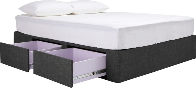 Mode Storage Bed Base Charcoal color Charcoal