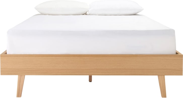 Morgan Oak Bed Base color Natural