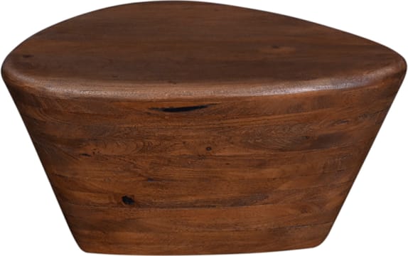 Cohen Umber Mango Wood Side Table color Umber