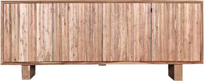 Linee Acacia Natural Buffet - 200cm color Natural