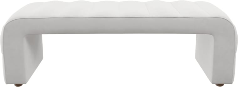 Maeve Bench Muse Frost color Muse Frost