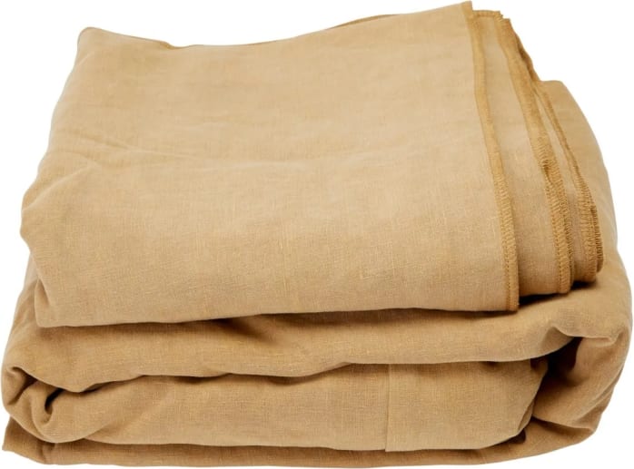 Como Linen Sofa Cover Wheat color Linen Wheat