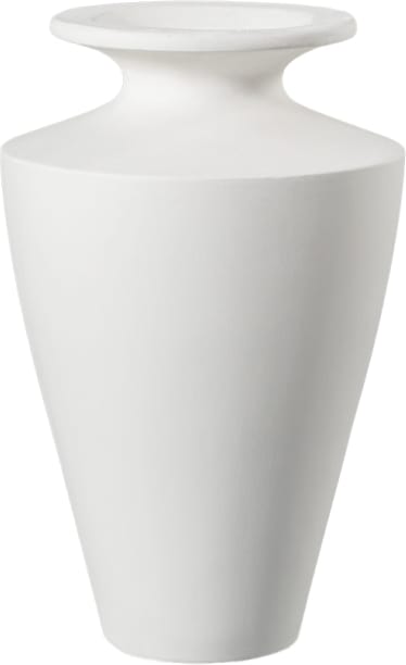 Ursula Concrete Vase White - 41cm color White
