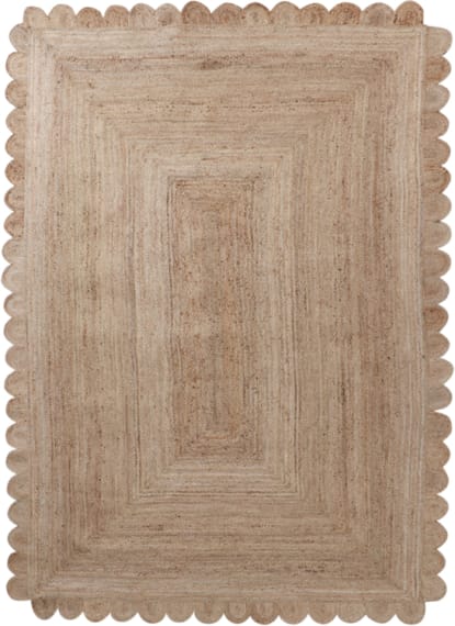 Sirenuse Jute Rug - Natural color Natural