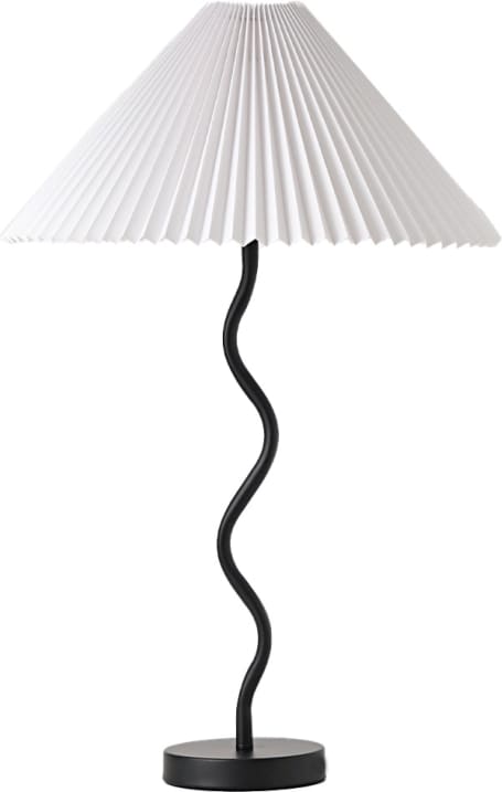 Pontu Table Lamp Black color Black