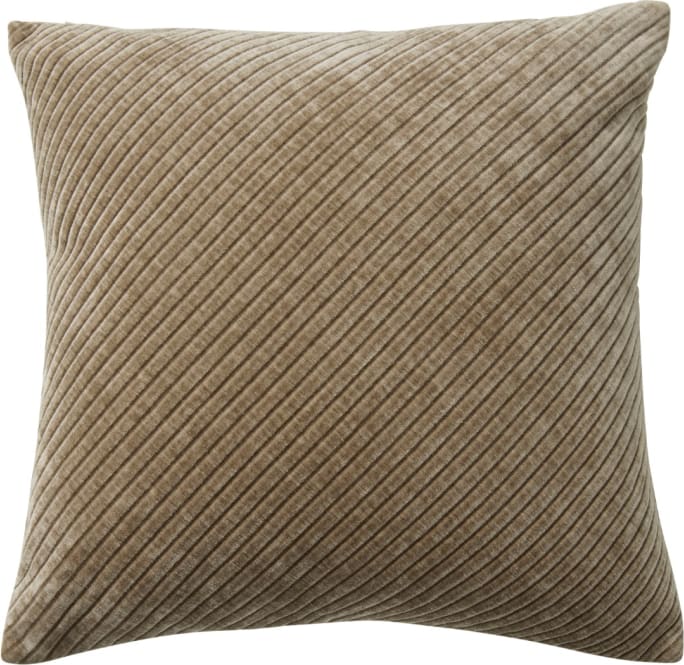 Amble Cushion Brown - 47cm x 47cm color Brown