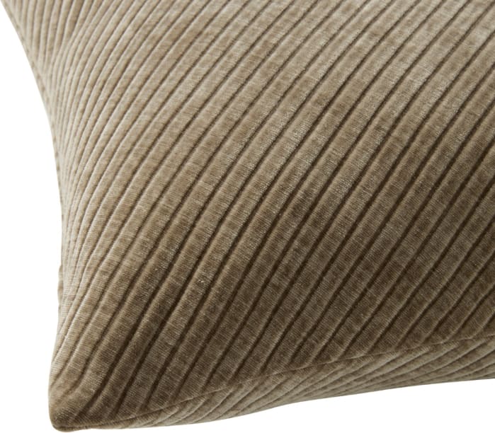 Amble Cushion Brown - 47cm x 47cm color Brown