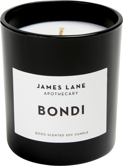 Apothecary Bondi Scented Candle 300gm color Black