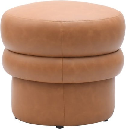 Bolo PU Rust Large Ottoman color Rust