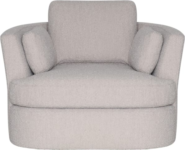 Lax Swivel Chair Boucle Pumice color Boucle Pumice