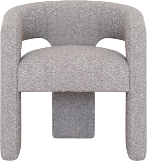 Leva Boucle Storm Accent Chair color Boucle Storm