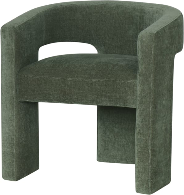 Leva Muse Forest Accent Chair color Muse Forest Tea Green