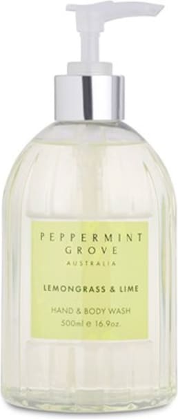 Peppermint Grove Hand & Body Wash Lemongrass & Lime - 500ml 