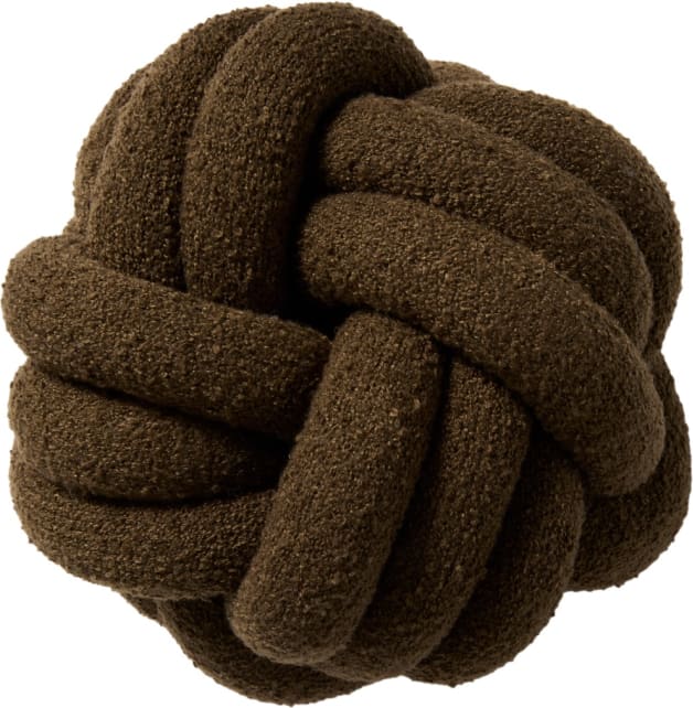 Circ Knot Cushion Khaki Round - 30cm