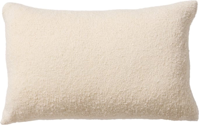 Circ Knitted Cushion Boucle Natural - 60cm x 40cm color Natural