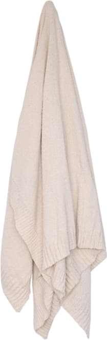 Circ Knitted Throw Boucle Natural - 170cm x 130cm color Natural