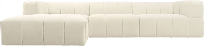 Lucello Tribute Shell Modular Sofa with Ottoman - 4 Piece color Tribute Shell