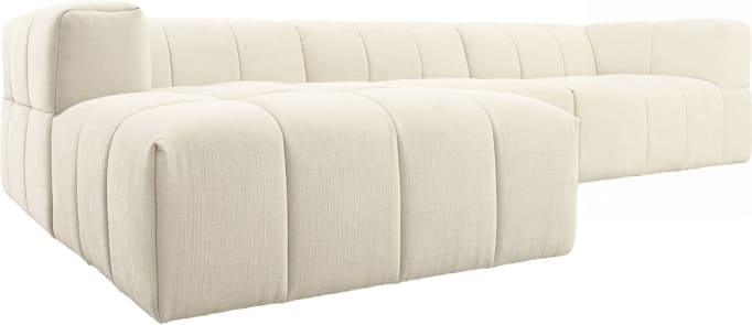 Lucello Tribute Shell Modular Sofa with Ottoman - 4 Piece color Tribute Shell