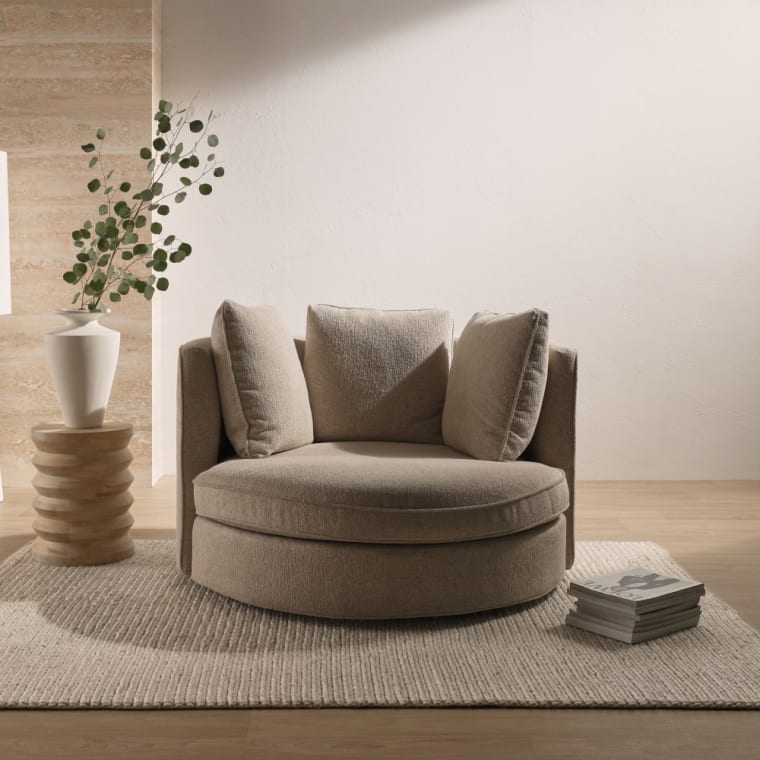 Adore Noa Desert Swivel Chair