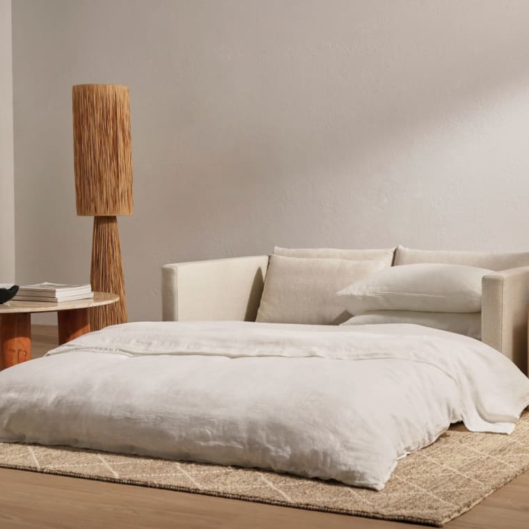 Porter California Ivory 3-Seater Sofa Bed color California Ivory