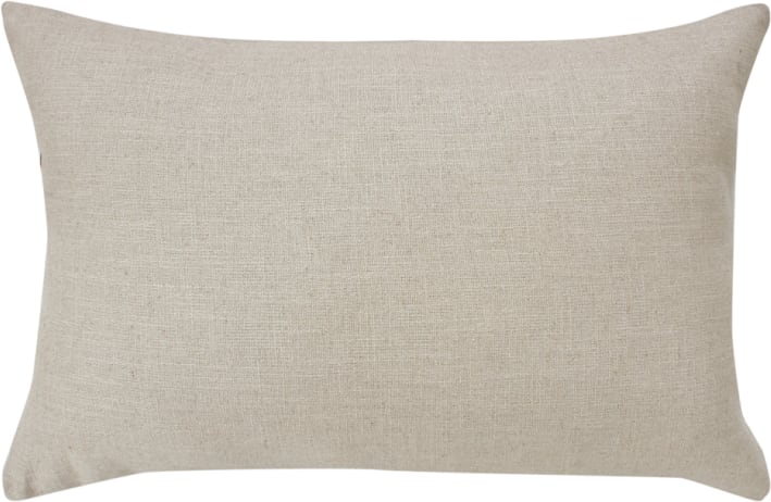 Darcy Linen Cushion Natural - 55cm x 35cm color Natural