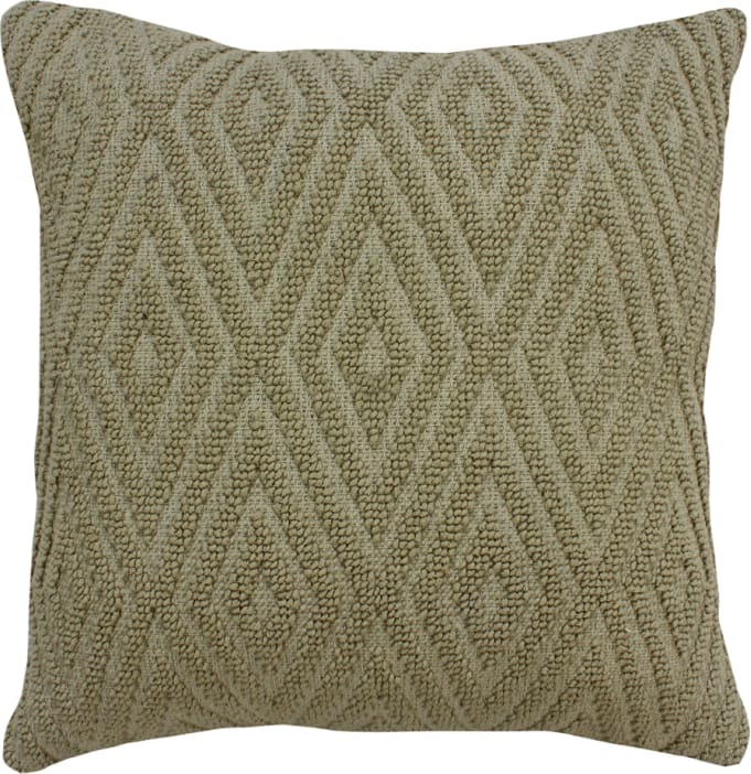 Malea Cushion Grey Green - 50cm x 50cm color Grey/Green
