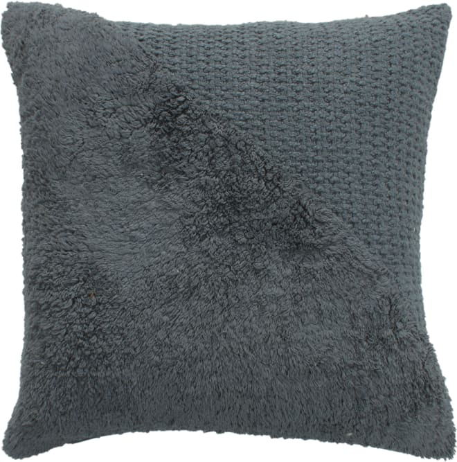 Tuba Cushion Cotton Dark Slate - 50cm x 50cm 