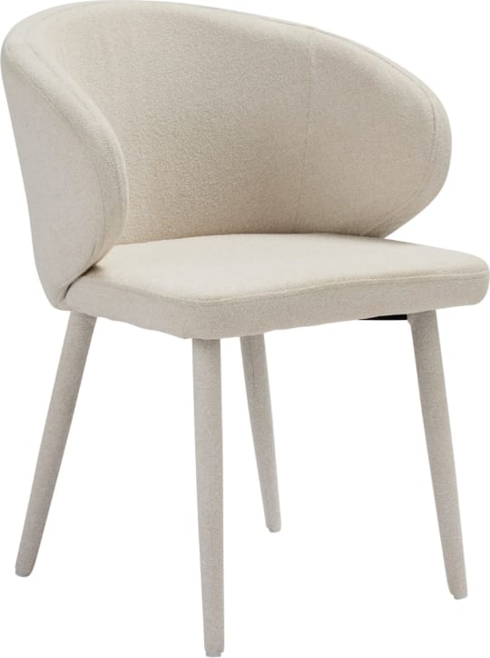 Papillon Dining Chair Beige color Beige