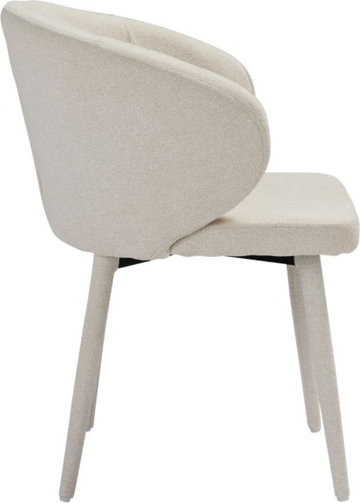 Papillon Dining Chair Beige color Beige