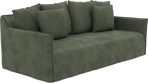 Como Muse Forest Sofa -  3 Seater color Muse Forest