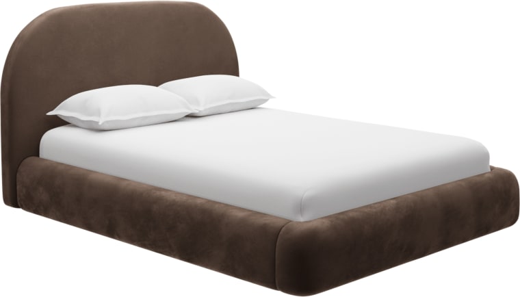 Capri Gas Lift Bed Muse Chocolate color Muse Chocolate