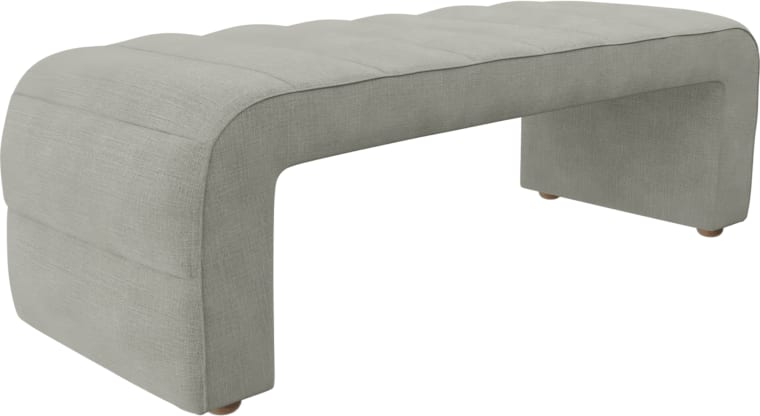 Maeve Bench Toorak Pebble color Toorak Pebble