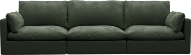 Willow Muse Forest Modular Sofa - 3 Seater color Muse Forest