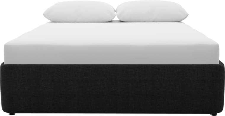 Leo Bed Base Plaza Flint Grey color Plaza Flint Grey