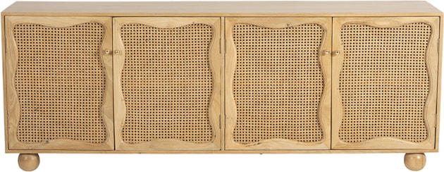 Baxter Mango Wood and Rattan Buffet color Natural