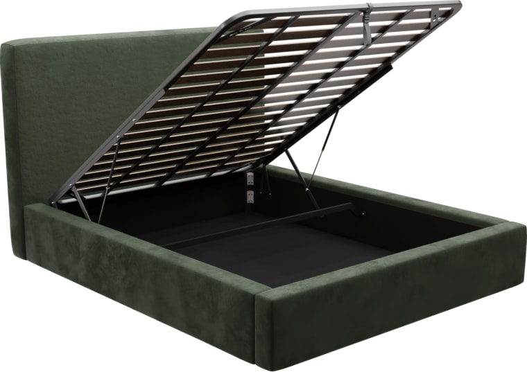 Felix Gas Lift Bed Muse Forest color Muse Forest