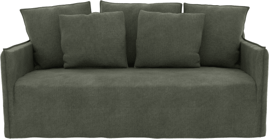 Como Tribute Dark Jade Sofa -  2.5 Seater color Tribute Dark Jade