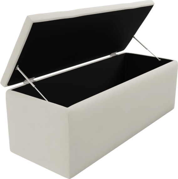 Leo Blanket Box Toorak Pearl color Toorak Pearl