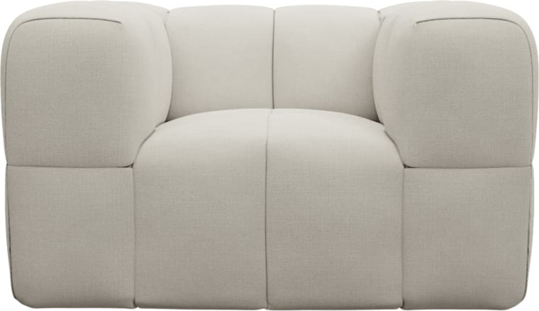 Lucello Armchair Toorak Pearl color Toorak Pearl